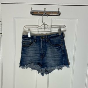 Just Black Denim Shorts